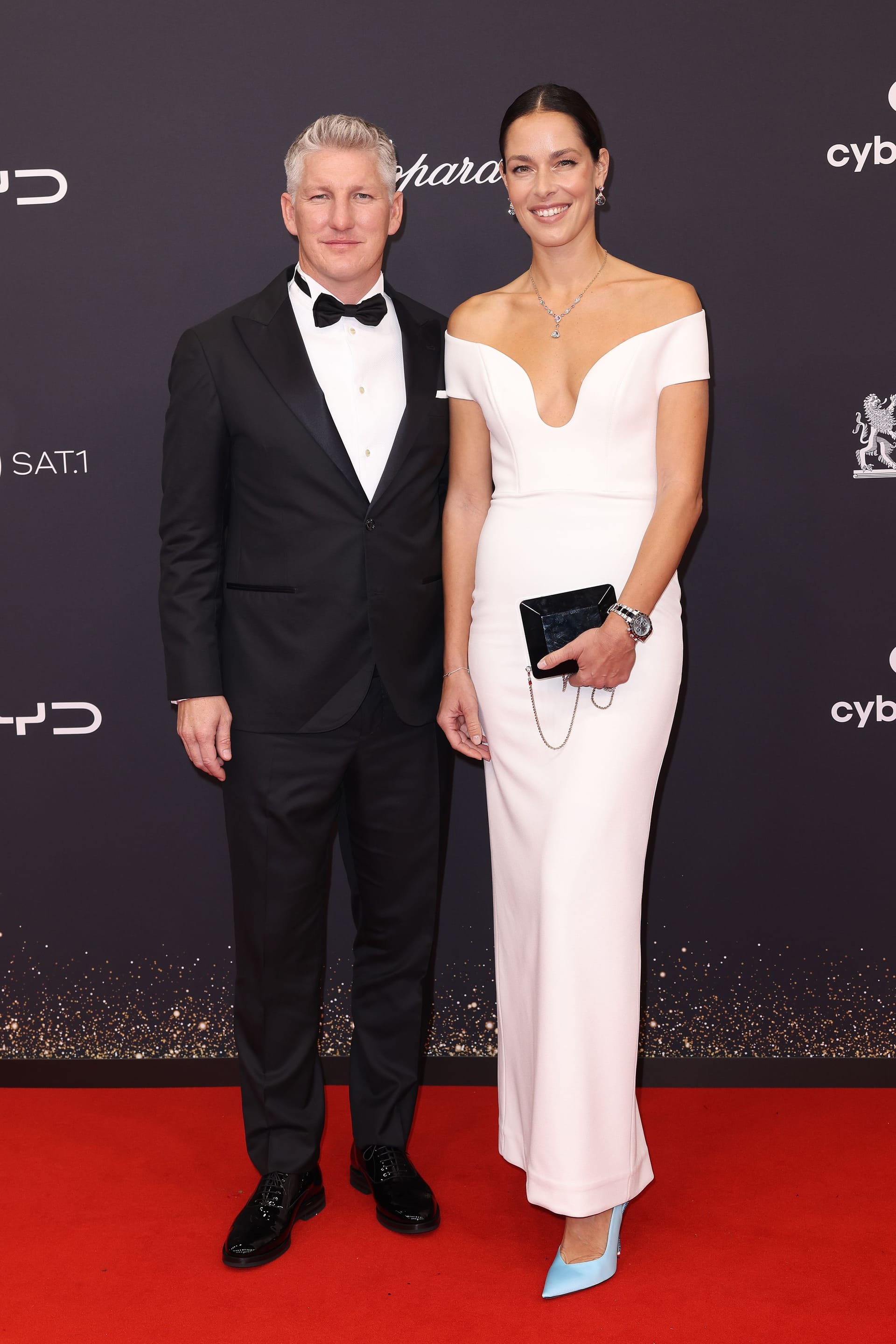 Ex-Fußballer Bastian Schweinsteiger und Ex-Tennisspielerin Ana Ivanovic