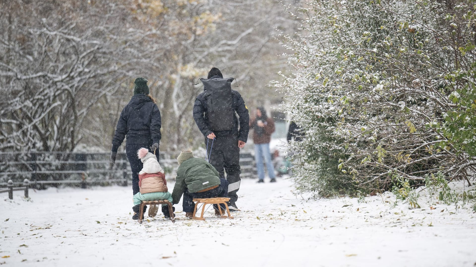 Winterwunderland (Symbolbild): Gibt es eine Chance auf weiße Weihnachten?