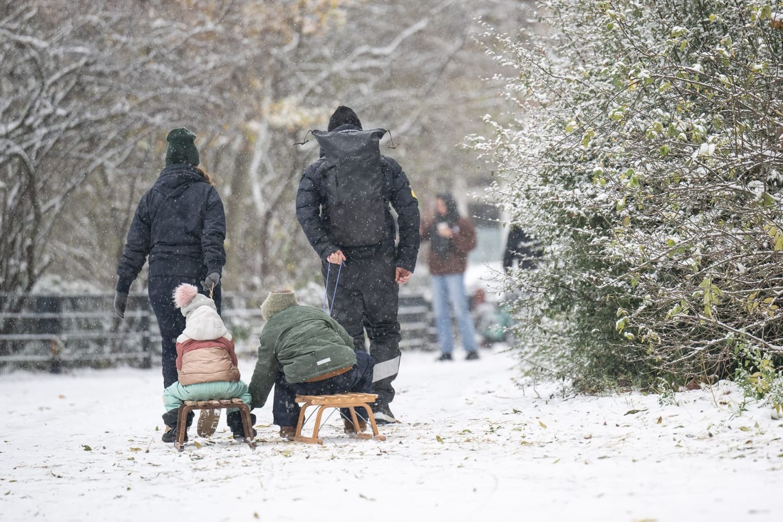 Winterwunderland (Symbolbild): Gibt es eine Chance auf weiße Weihnachten?