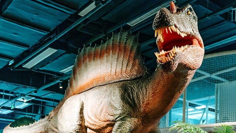 Die Fleischfresser sehen besonders gruselig aus. Ab 9. März sind die Dinos in Dortmund zu sehen.