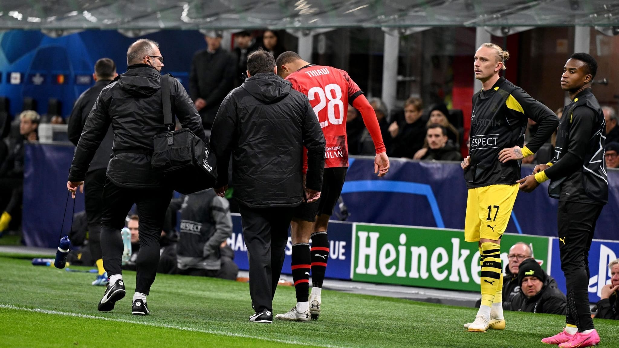 CL-Duell gegen Dortmund | Nationalspieler Malick Thiaw fällt länger aus