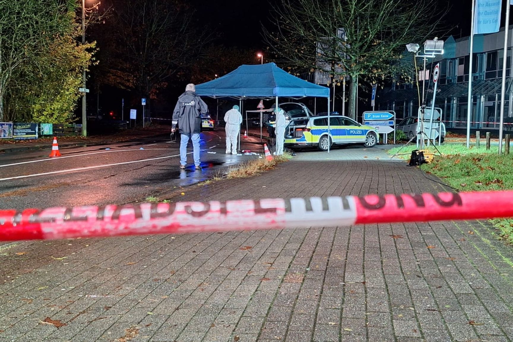 Nach Schussabgabe