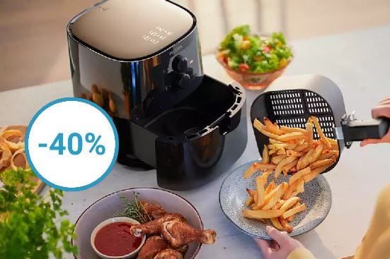 Günstig wie selten: Bei Lidl ist heute der beliebte Airfryer von Philips radikal reduziert.