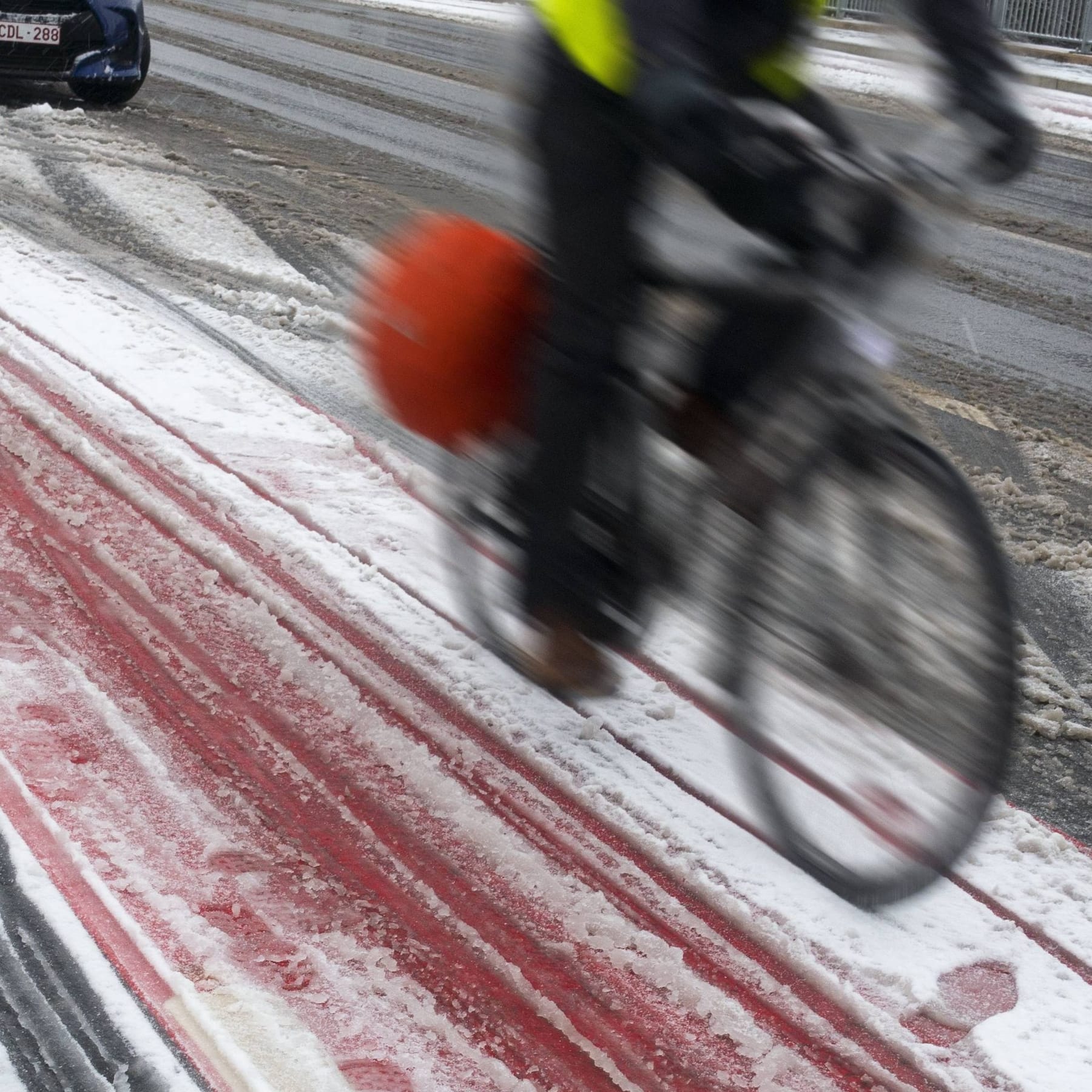Fahrradschloss eingefroren - das hilft