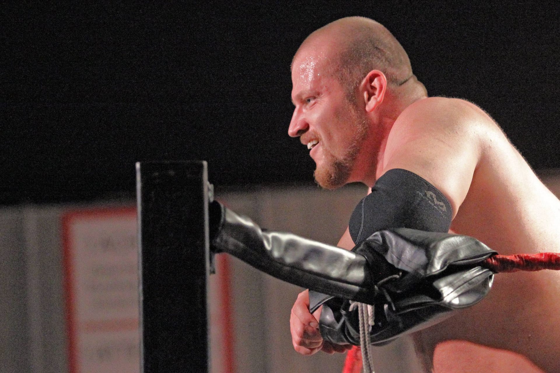 Absolute Andy bei einem Wrestling-Match in Frankfurt 2018.