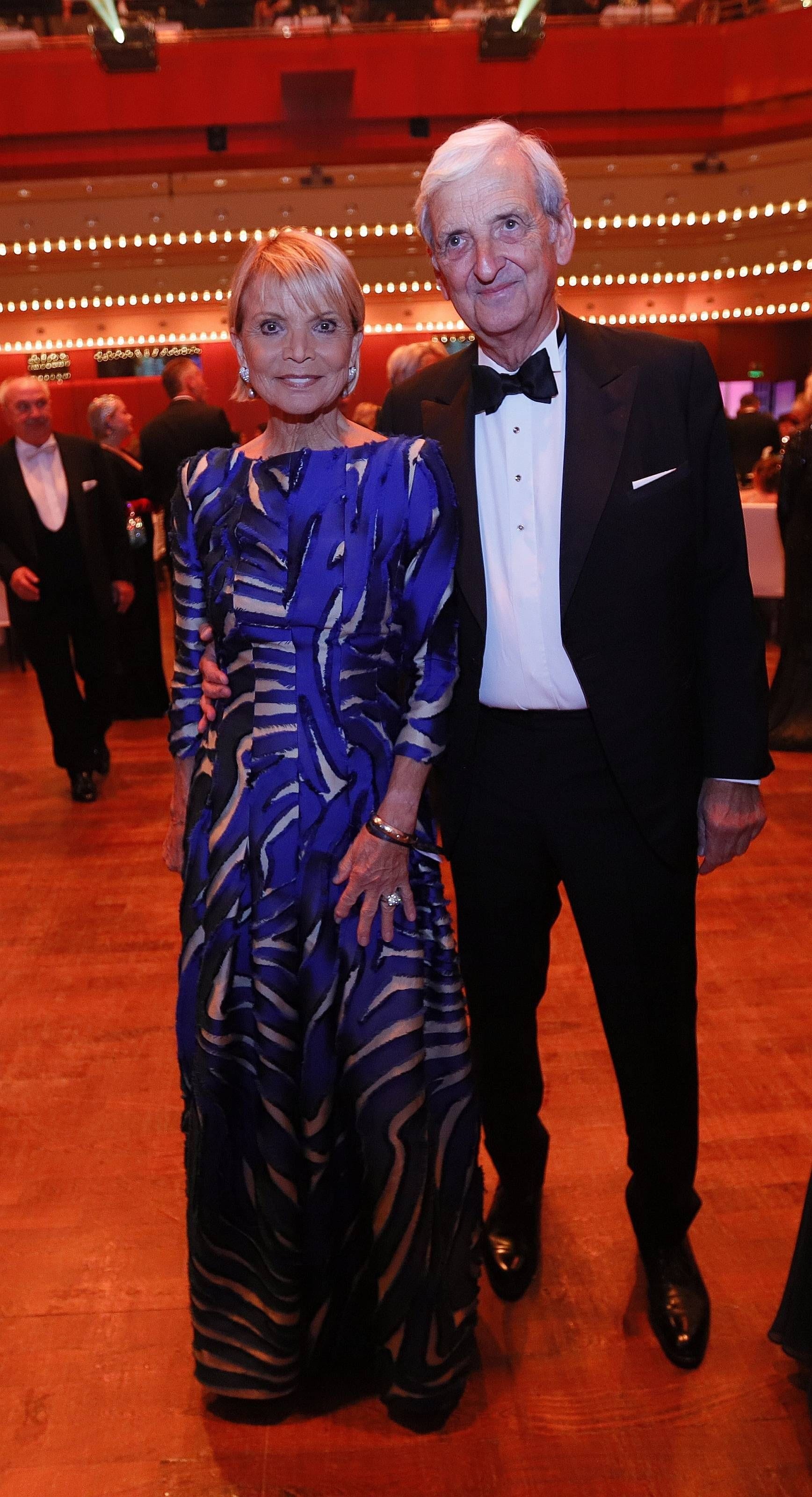 Schauspielerin Uschi Glas mit ihrem Ehemann Dieter Hermann