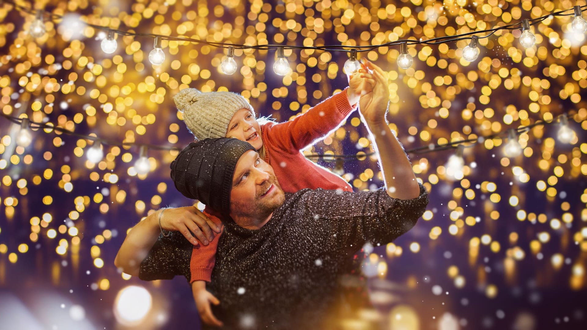 Im Winterland am Blackfoot Beach gibt es weihnachtliches Programm für die ganze Familie.