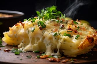 Kartoffelgratin als Hauptgericht