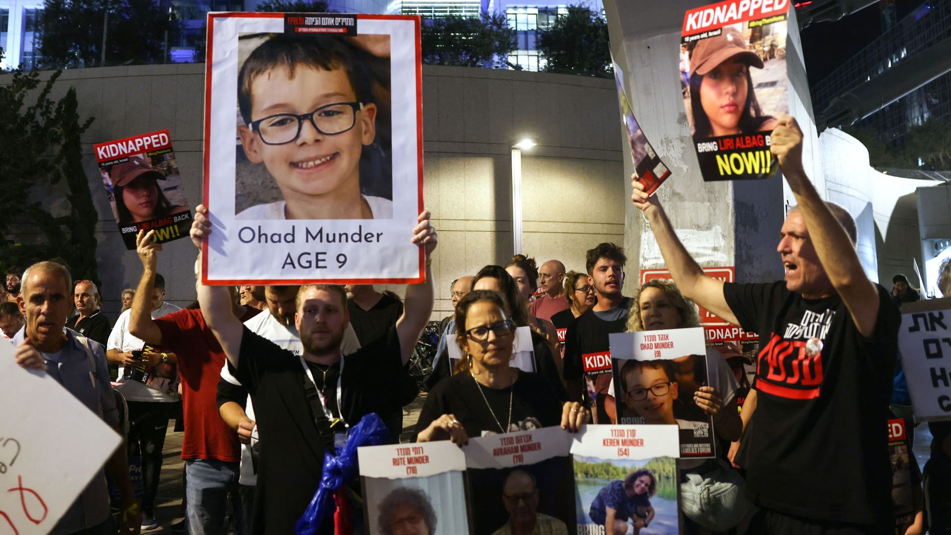 Ohad Munder: Viele Menschen haben wochenlang die Freilassung des Neunjährigen und seiner Familie gefordert.