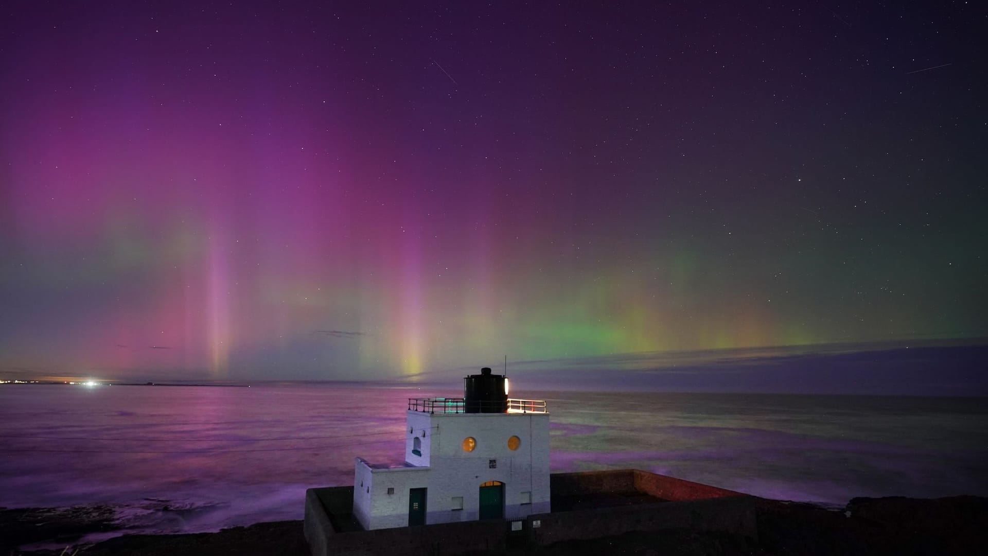 Polarlicht in Großbritannien