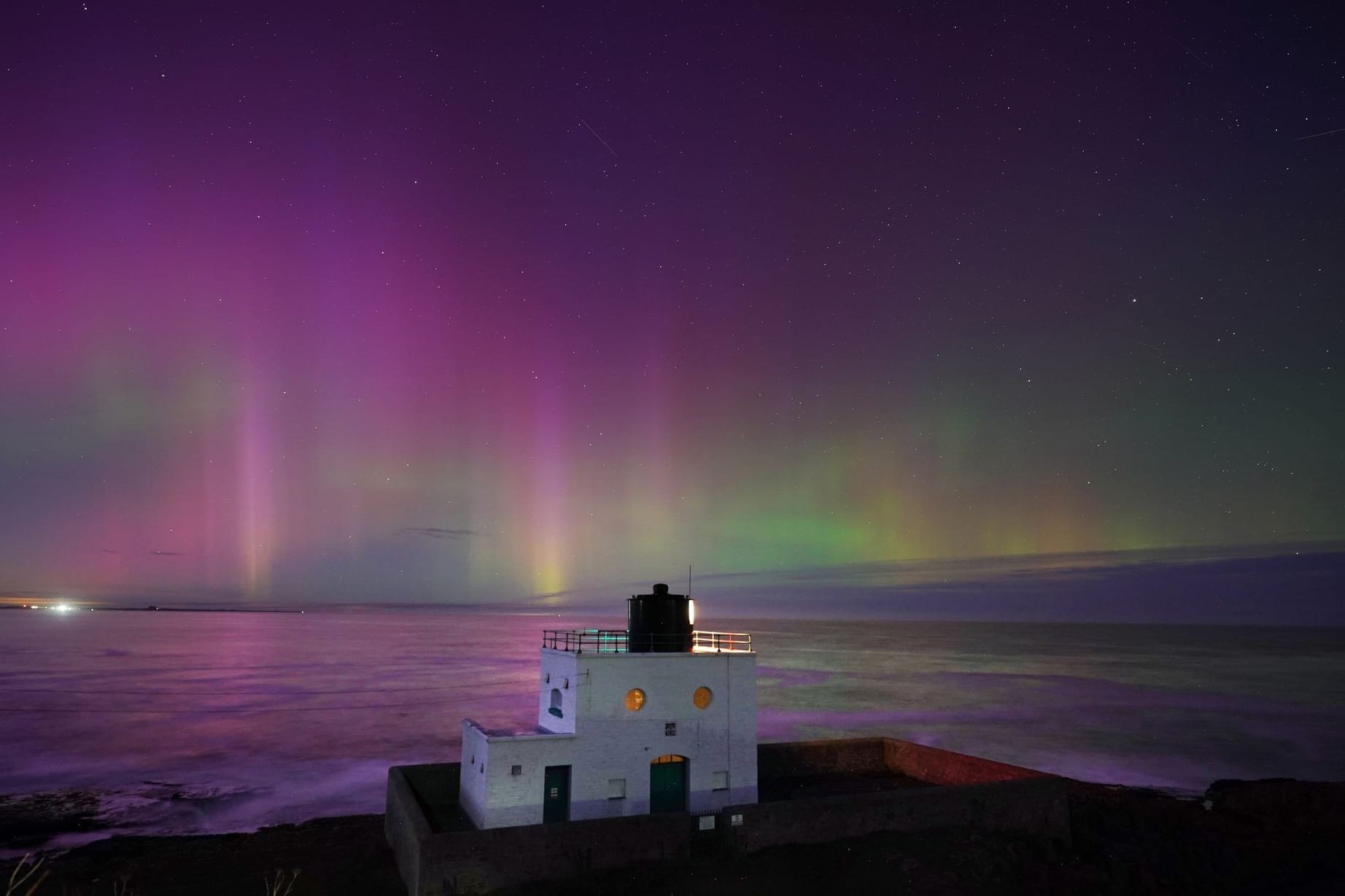 Polarlicht in Großbritannien