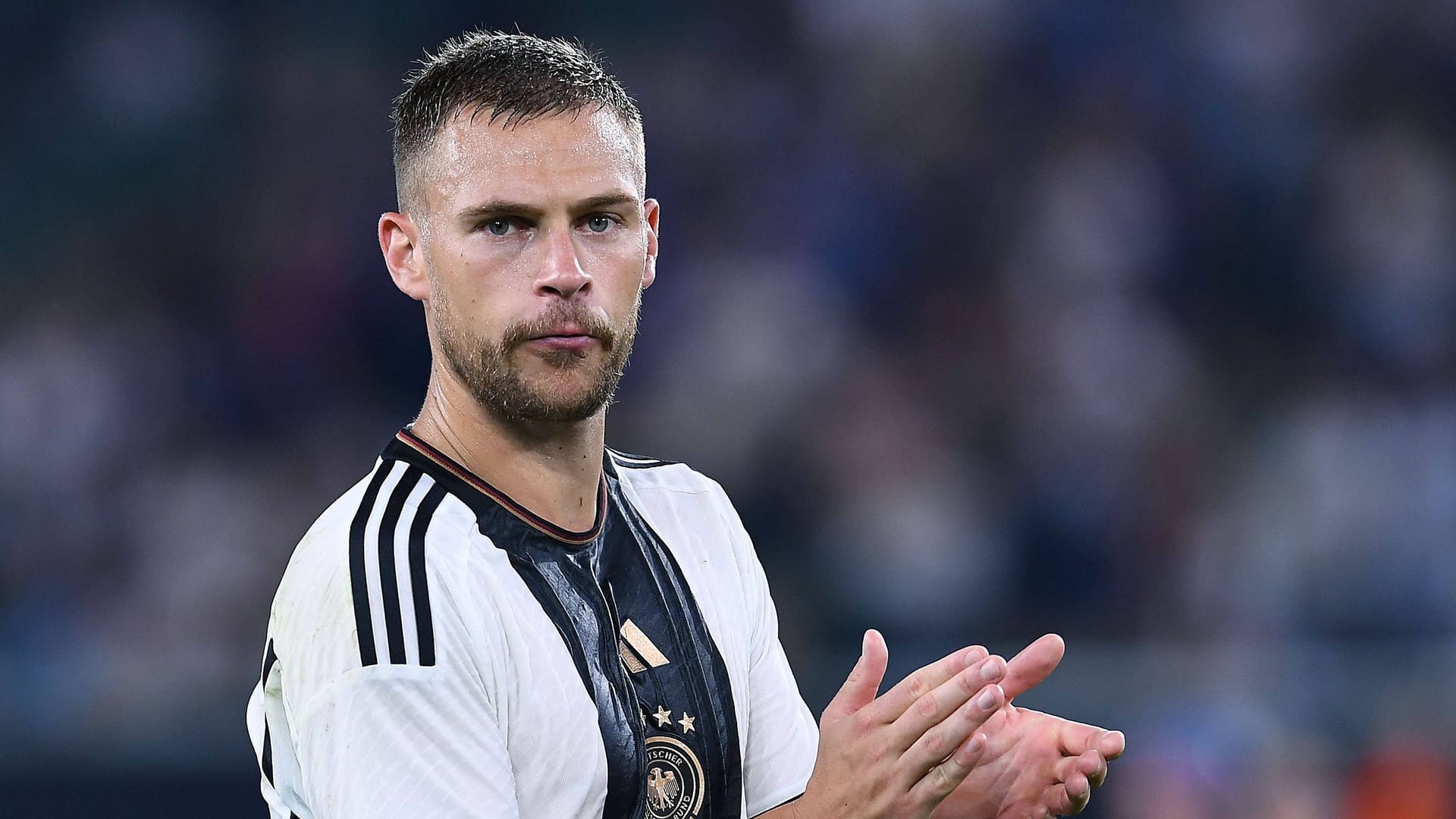 Joshua Kimmich: Er stand schon in 80 Spielen für die DFB-Elf auf dem Rasen. Joshua Kimmich: Er stand schon in 80 Spielen für die DFB-Elf auf dem Rasen.