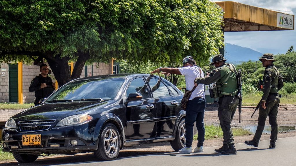 Die kolumbische Armee führt Kontrollen durch: Der Vater von Luis Díaz wurde entführt.