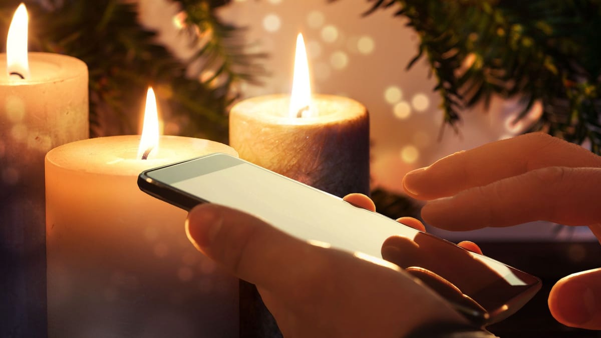 WhatsApp-Adventsgrüße zum 3. Advent versenden