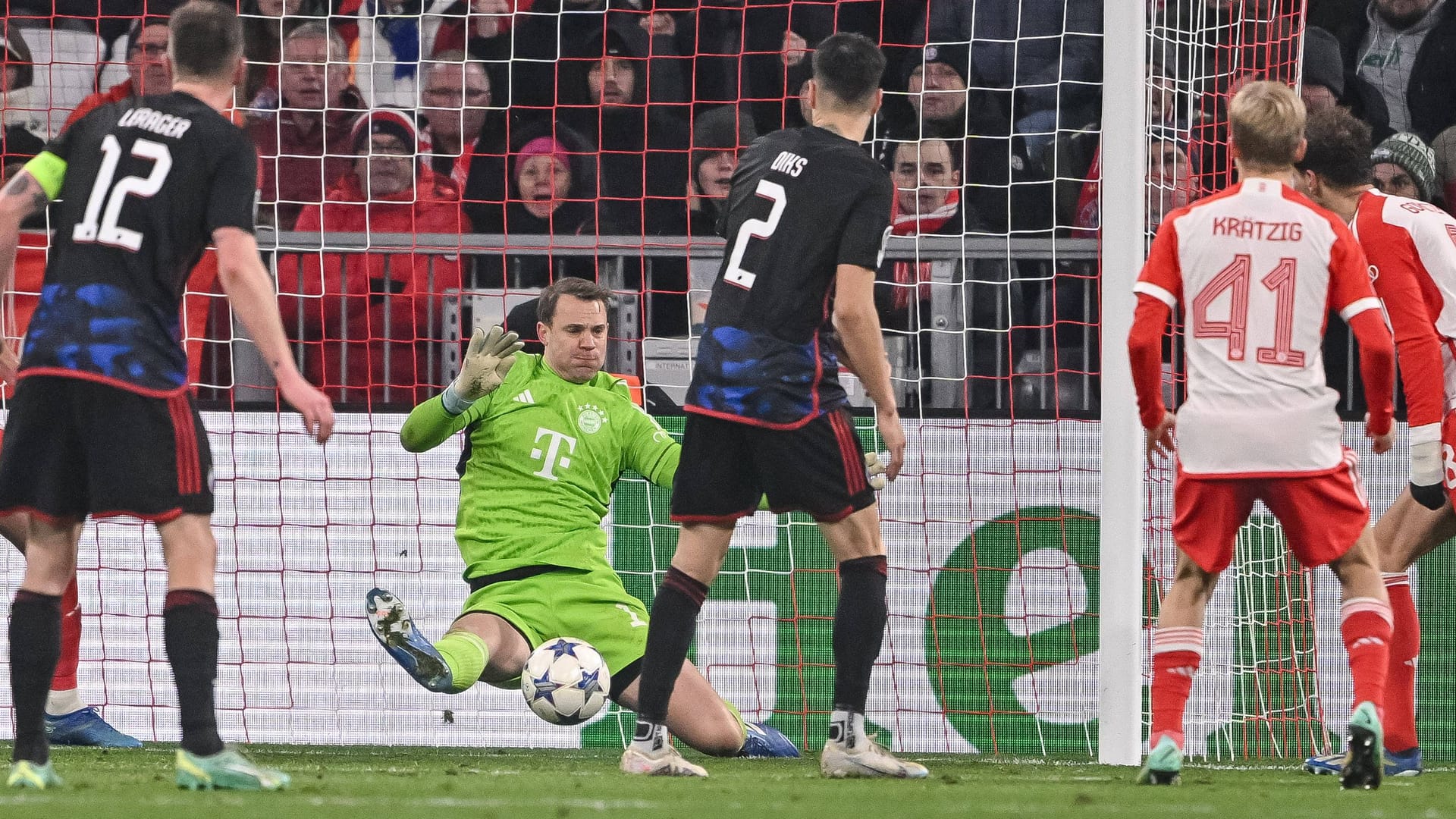 Lebensversicherung des FC Bayern gegen Kopenhagen: Manuel Neuer parierte in der Schlussphase stark.