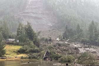Erdrutsch in Alaska