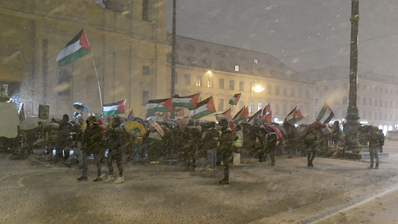 Pro-Palästina-Demonstration in München