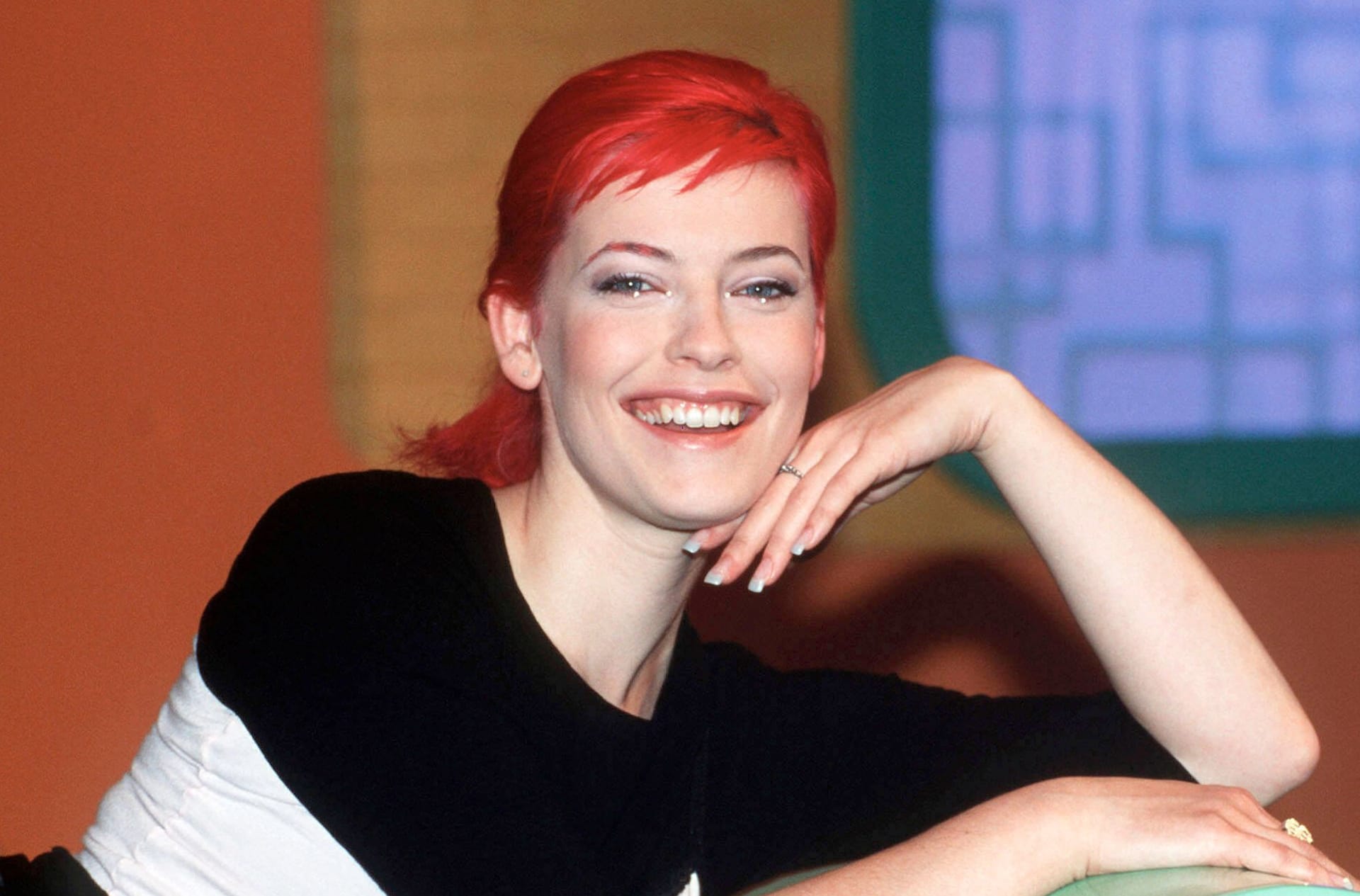 Enie van de Meiklokjes: 1999 verliebte sich die damalige Bravo-TV-Moderatorin in Echt-Frontmann Kim Frank.