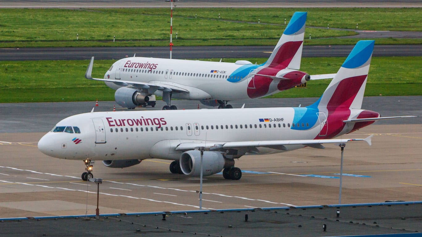 Symbolfoto einer Eurowings-Maschine.