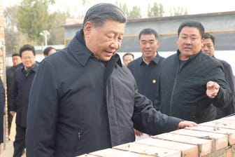 Xi Jinping: Der chinesische Präsident ringt mit einer Wirtschaftskrise in der Volksrepublik.