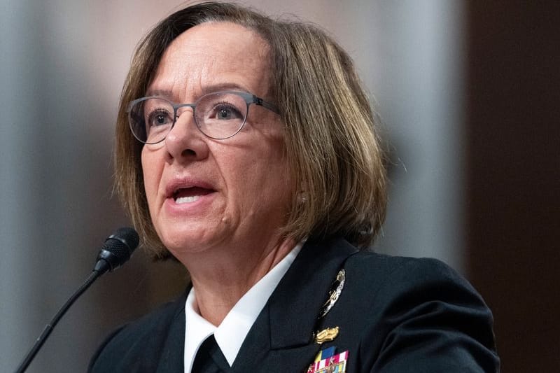Lisa Franchetti, Admiralin der US-Marine (Archivbild): Sie wurde von Joe Biden nominiert.