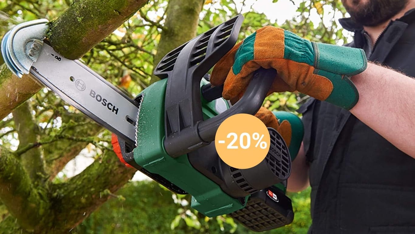 Black Week Deals bei Amazon: Shoppen Sie heute hochwertige Werkzeuge und Gartengeräte von Bosch zu Sparpreisen.