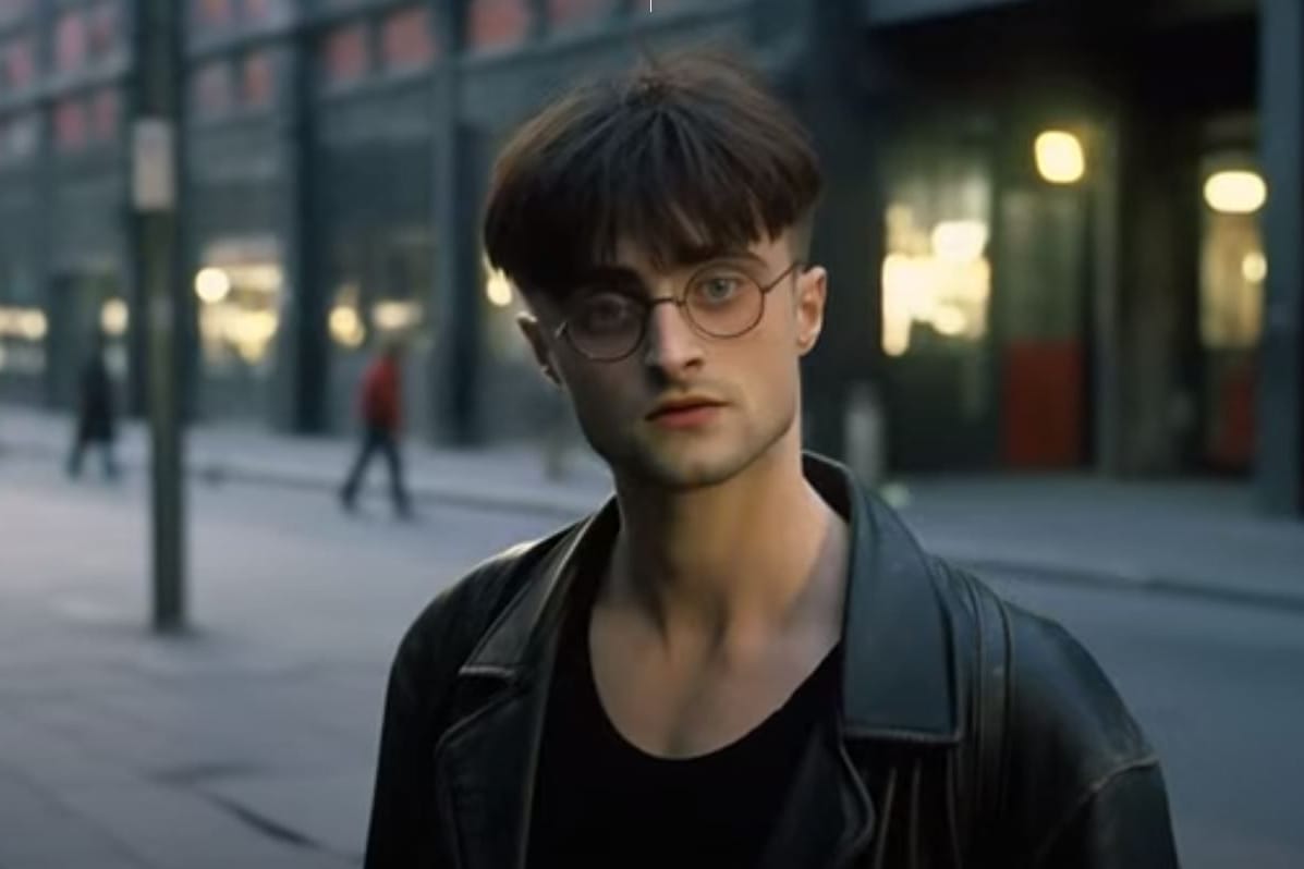 Harry Potter, von einer künstlichen Intelligenz nach Berlin transferiert.