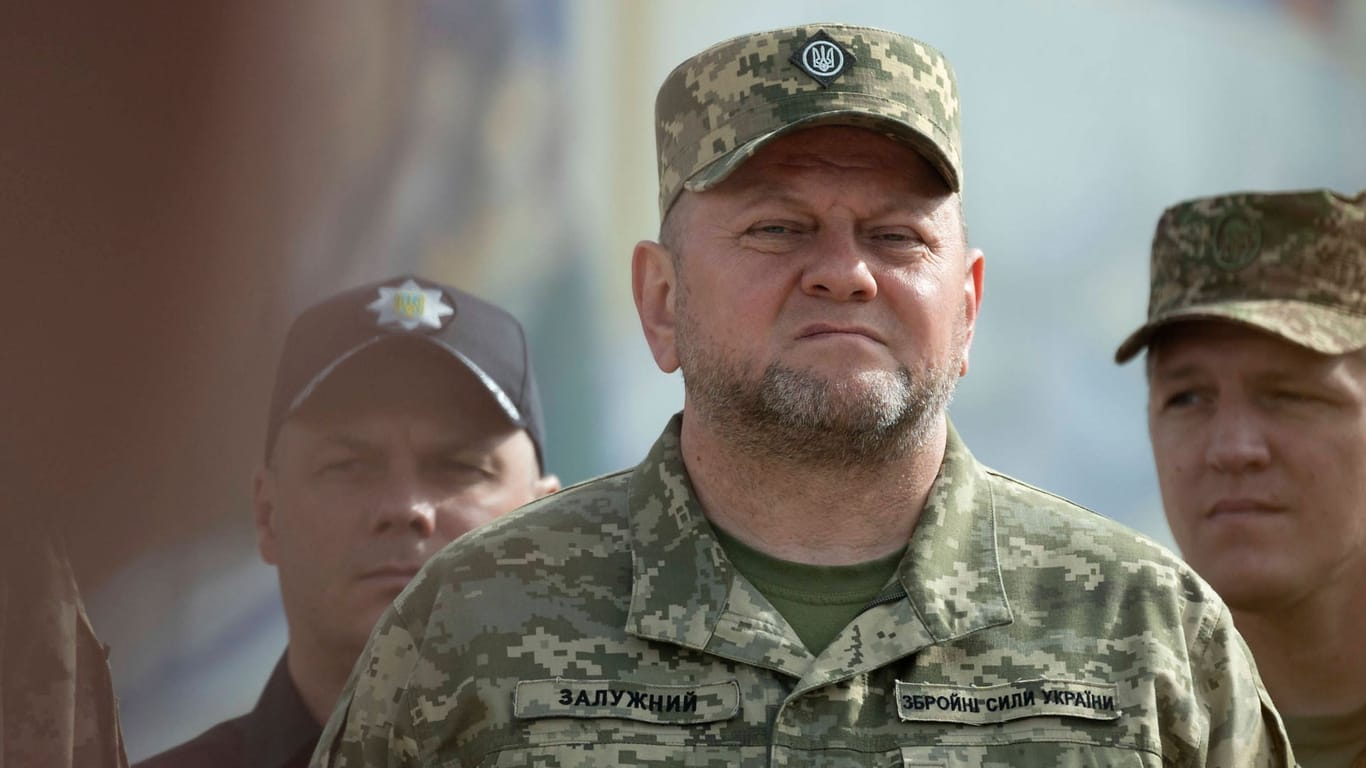 Ukrainischer Armeechef Saluschnyj: Nicht das erste Mal, dass der höchste General die offizielle Regierungslinie unterläuft.