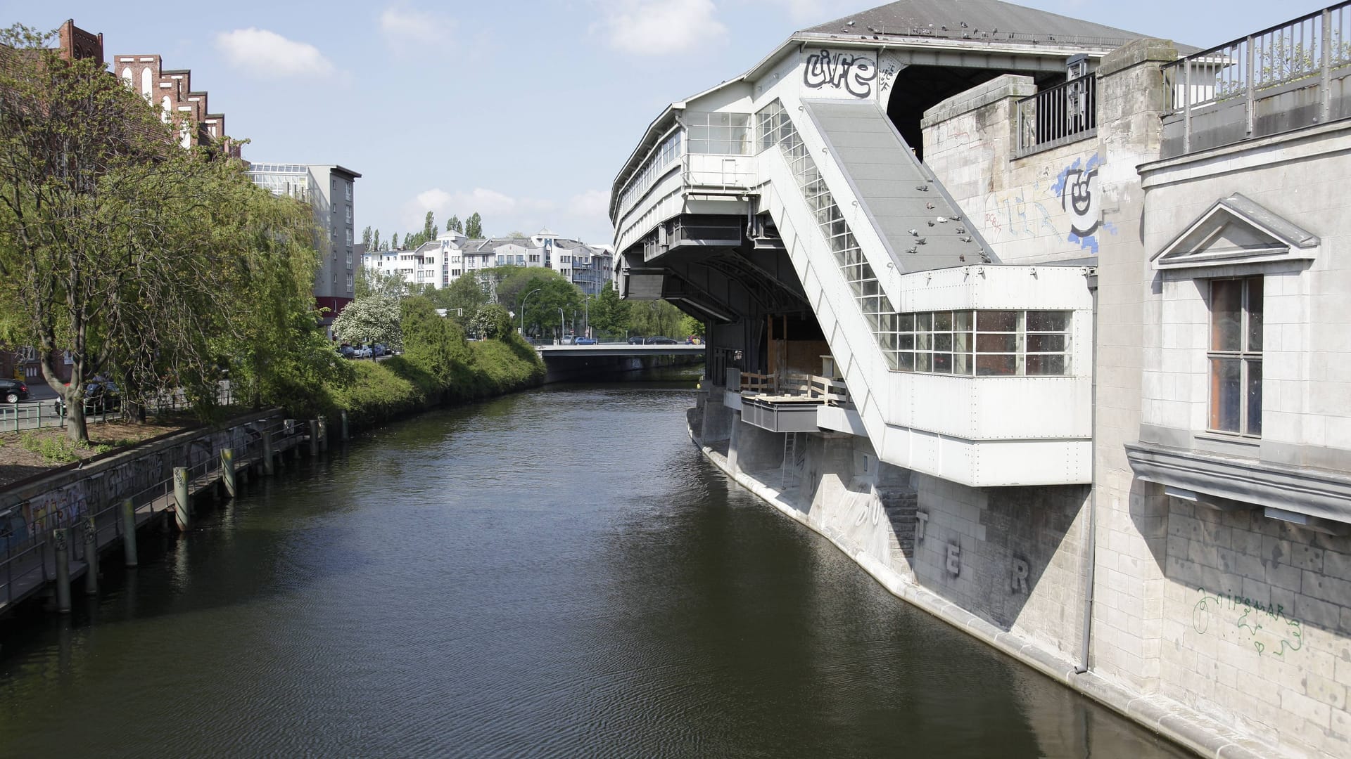 Landwehrkanal am Halleschen Ufer: Eigentlich sollte die Straße auf einer Seite des Kanals wegfallen und eine Promenade entstehen.