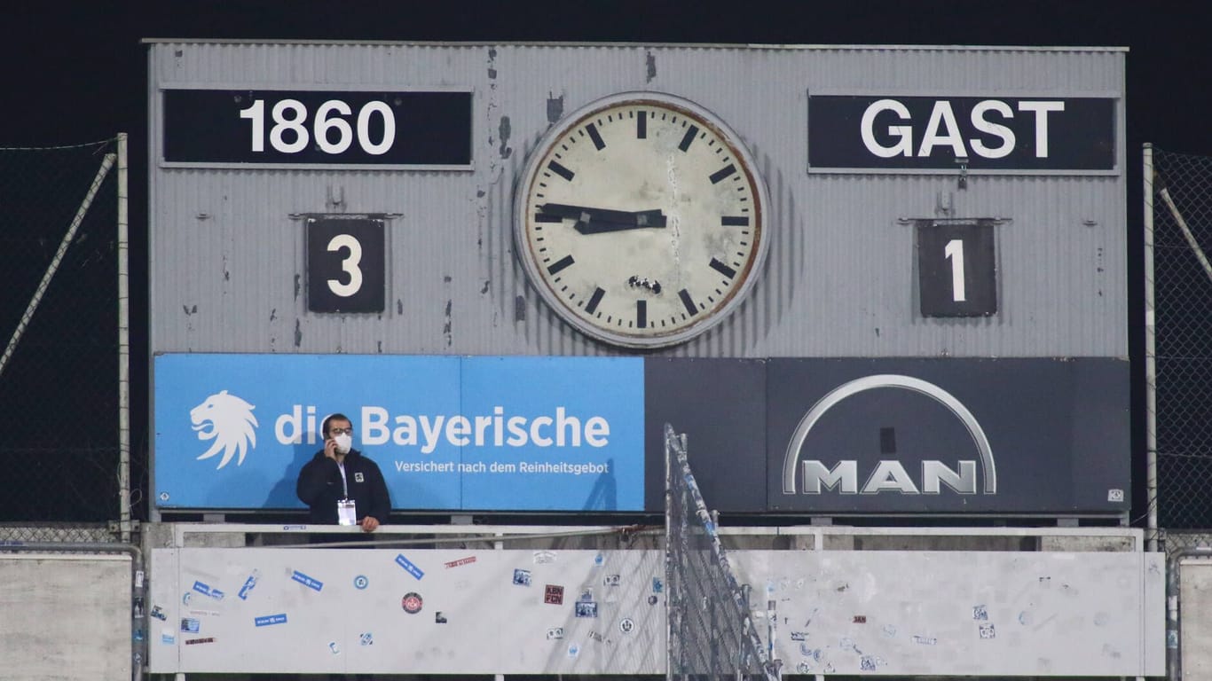 Mit 3:1 entschied 1860 München das letzte Pflichtspielduell gegen Unterhaching im Februar 2021 für sich.