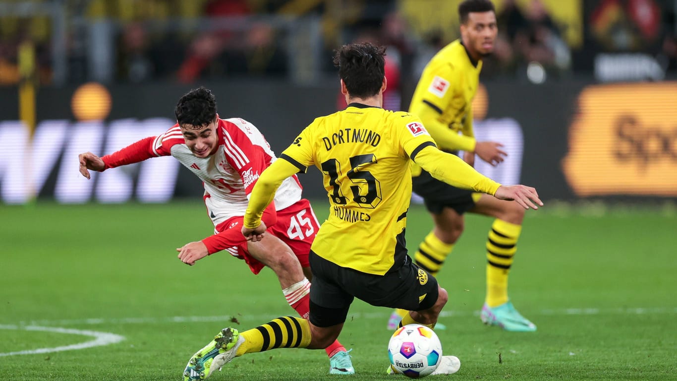 Aleksandar Pavlovic: Beim 4:0 des FC Bayern in Dortmund lieferte der 19-Jährige den Assist zum Endstand – im Fallen und durch die Beine von Nationalspieler Mats Hummels.