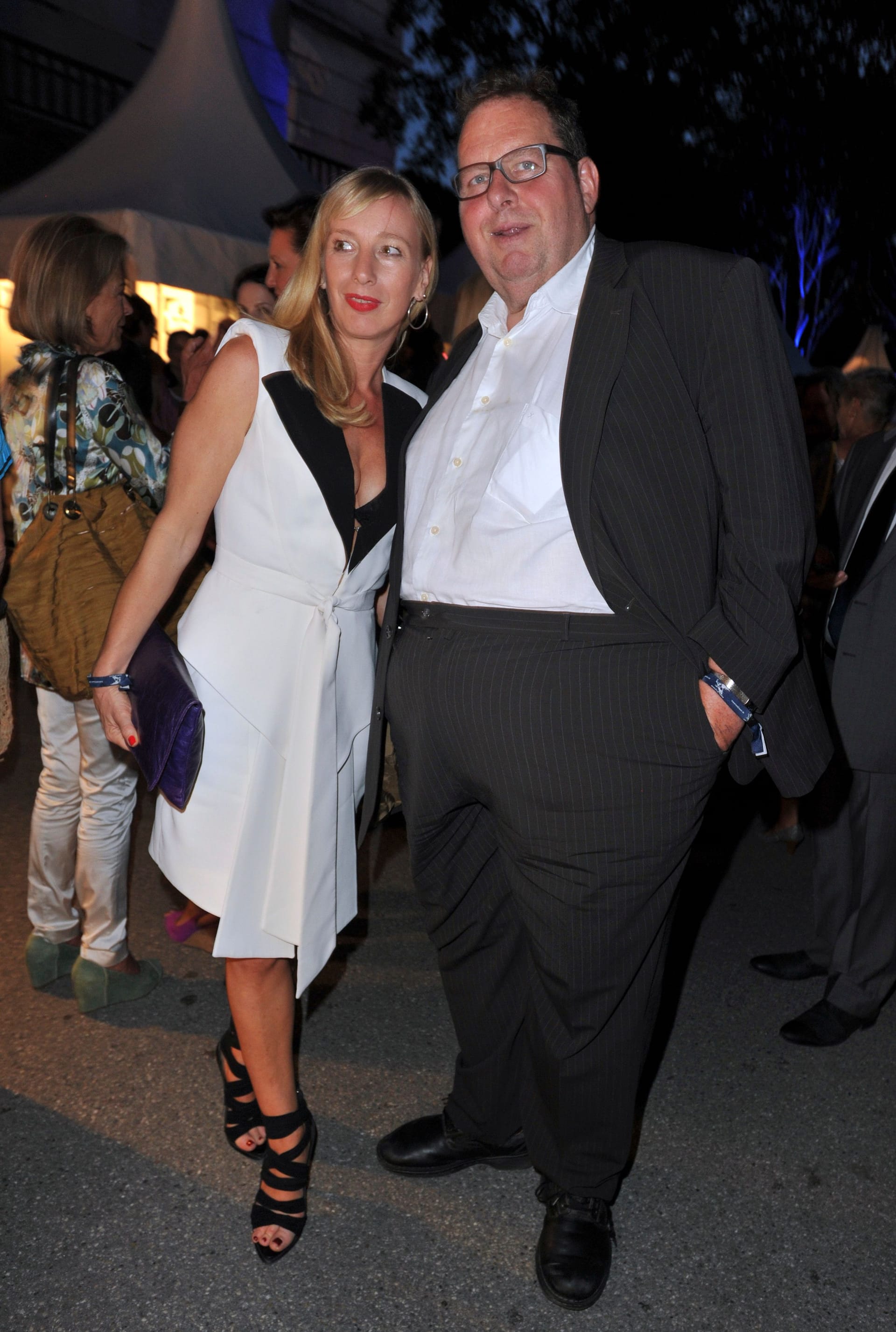 Ottfried Fischer und seine Frau Simone im Jahr 2011