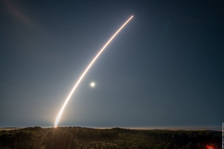 Der Test der Langstreckenrakete in Frankreich: Die Armee wolle damit die atomare Abschreckung aufrechterhalten.