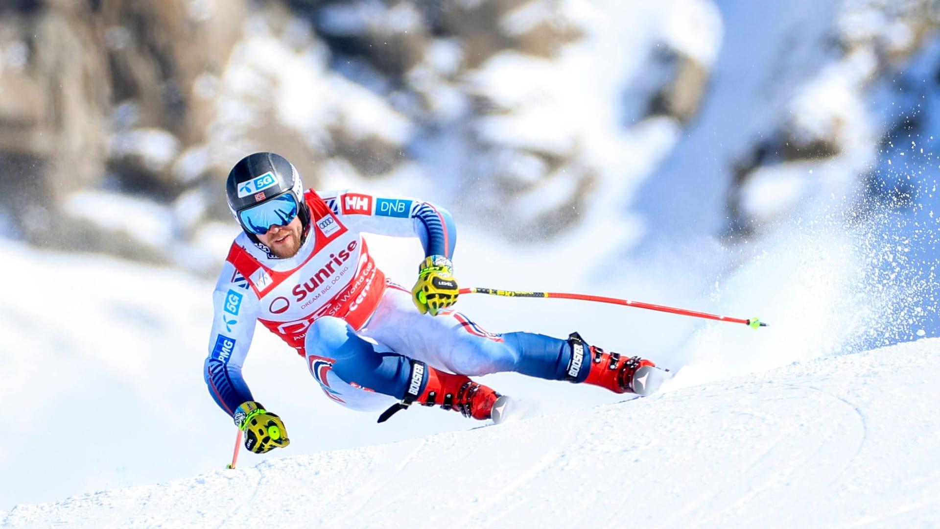 Aleksander Aamodt Kilde: Der Norweger im Training am Matterhorn – die Rennen wurden abgesagt.