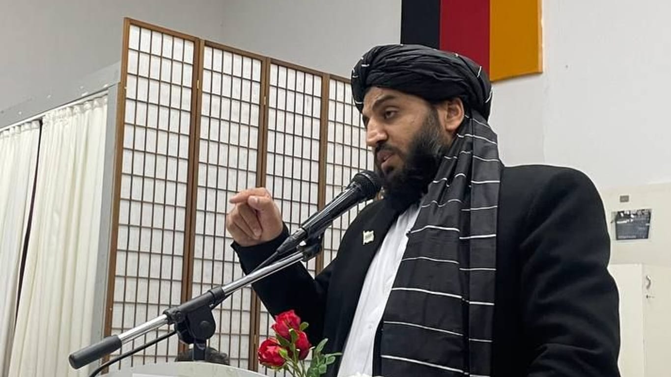 Abdul Bari Omar: Der Taliban-Vertreter war in einer Moschee in Köln zu Gast.