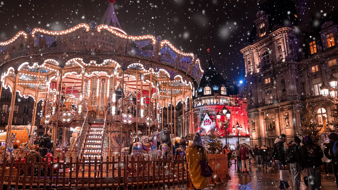 Weihnachtsmarkt in Paris: Hier ist nicht nur die Stimmung besonders schön.