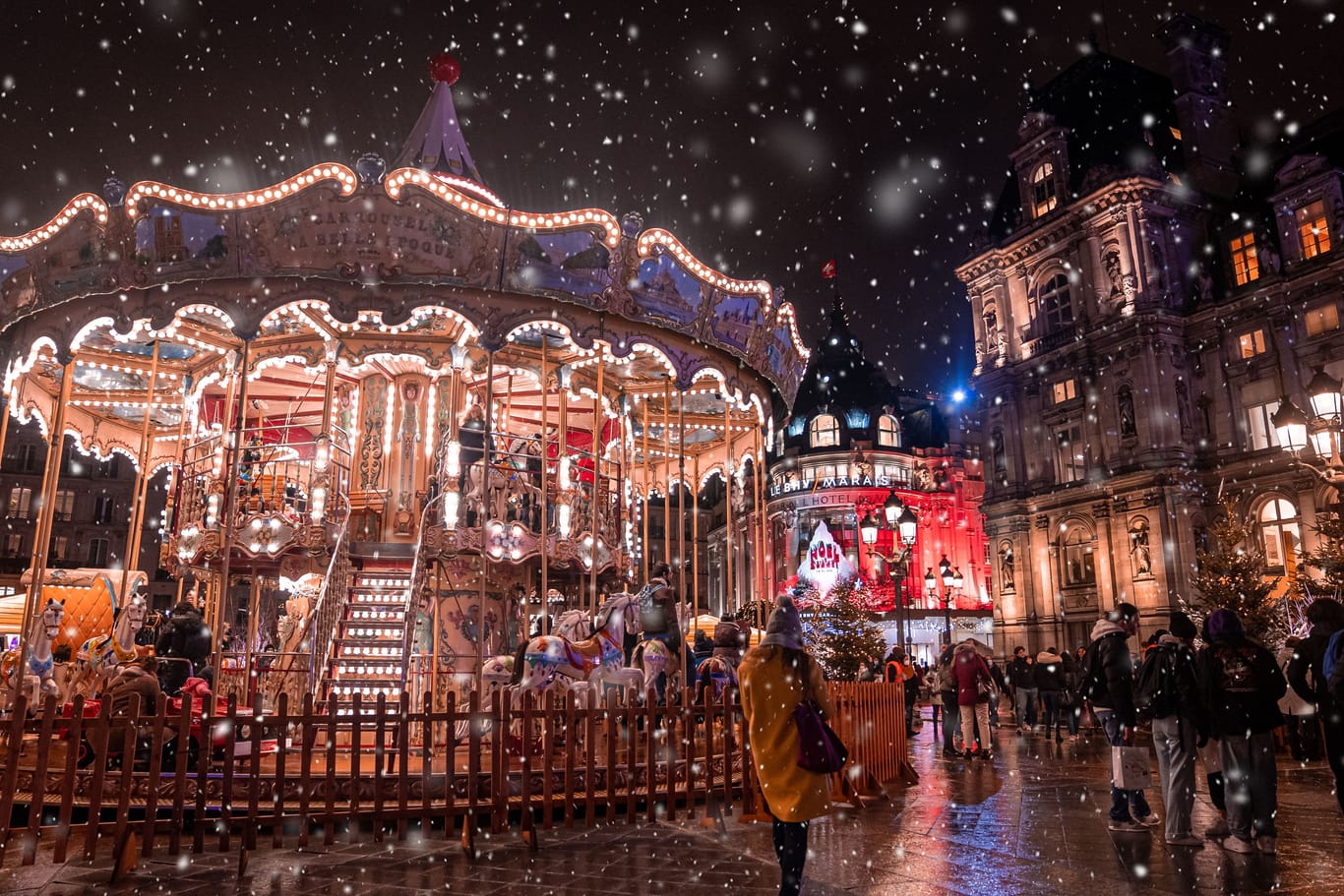 Weihnachtsmarkt in Paris: Hier ist nicht nur die Stimmung besonders schön.