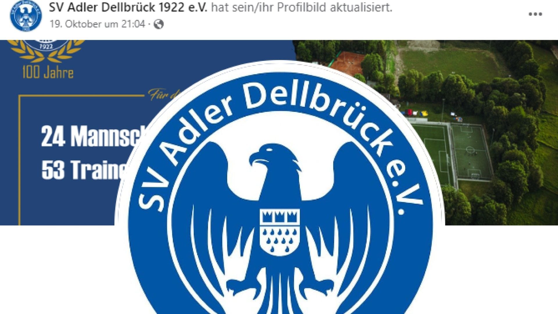 Das neue Logo: Bei Facebook wurde die Änderung des Wappentiers am 19. Oktober vollzogen.