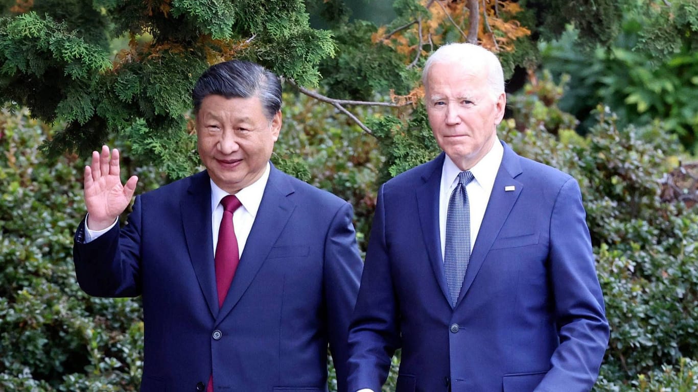 Das wird kein Spaziergang: US-Präsident Joe Biden tritt gegenüber Xi Jinpings China viel zu nachgiebig auf.
