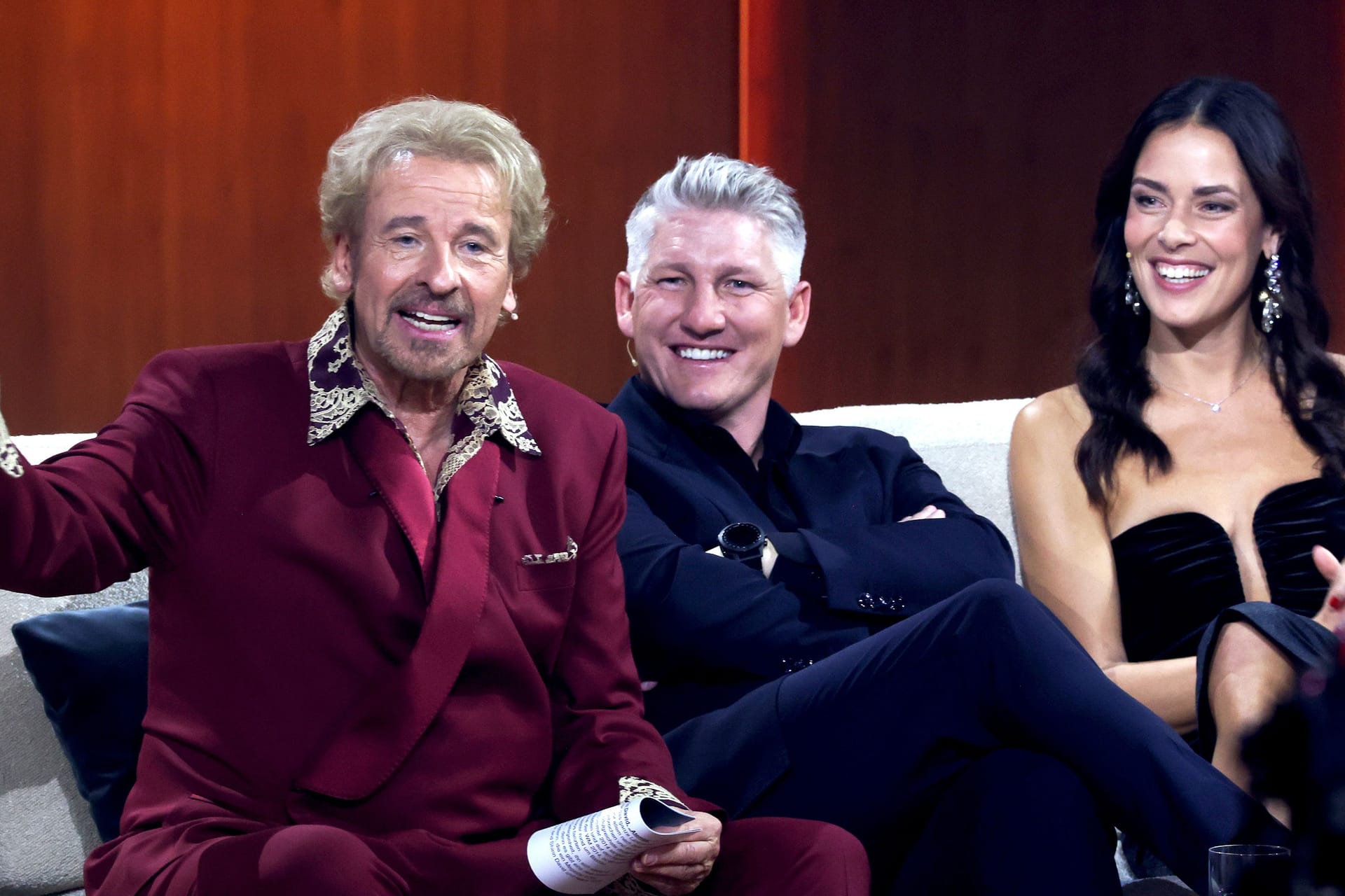 Thomas Gottschalk: Bei "Wetten, dass..?" sprach er mit Bastian Schweinsteiger und Ana Ivanović über ihre Kinder.