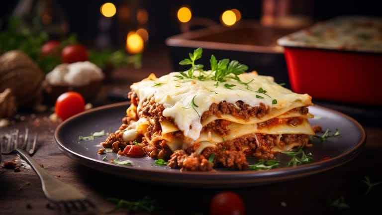 Klassische Lasagne mit Hack und Béchamel: so gelingt das italienische ...