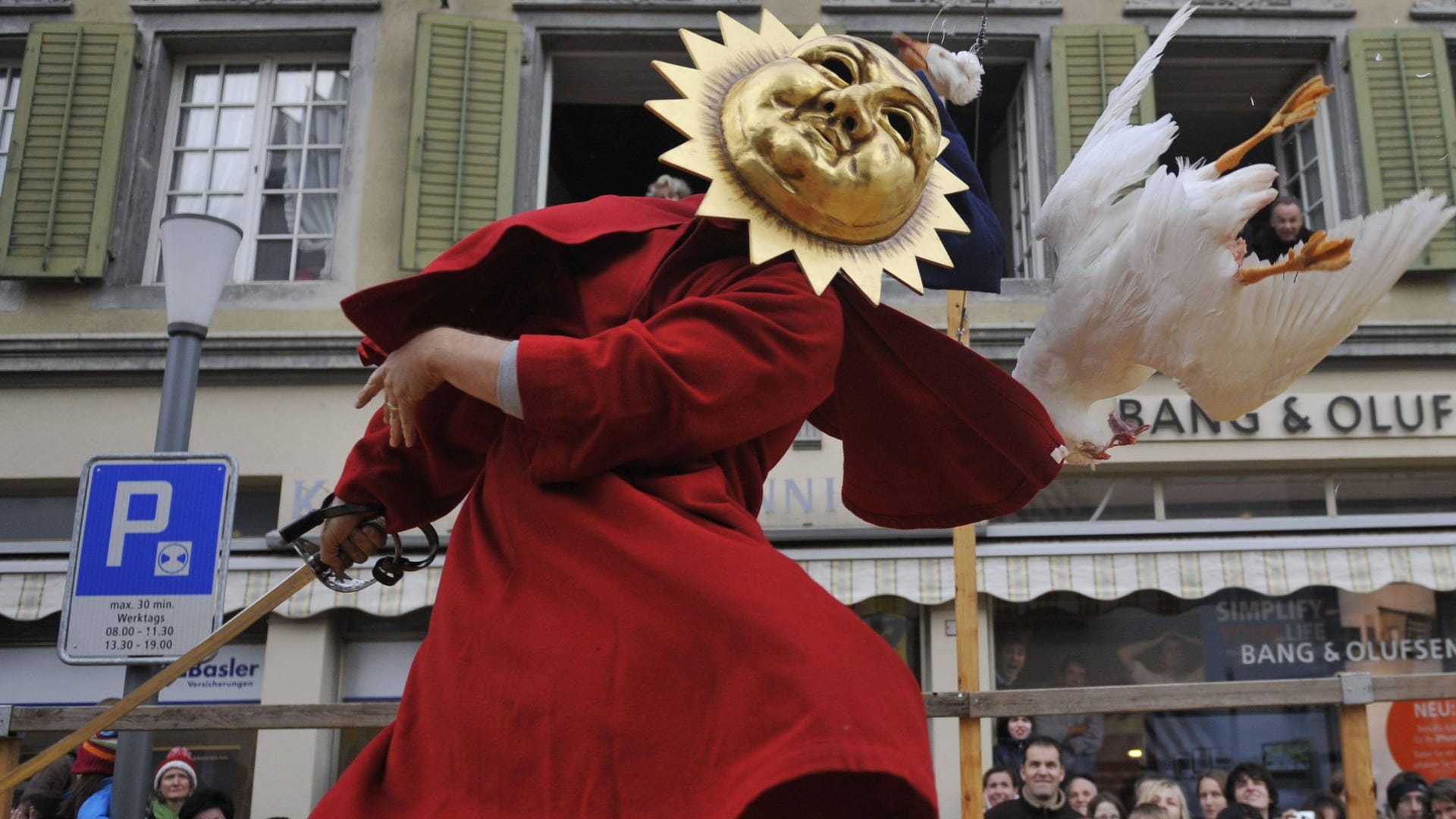 Gansabhauet in Sursee: Touristen kritisieren die Tradition.