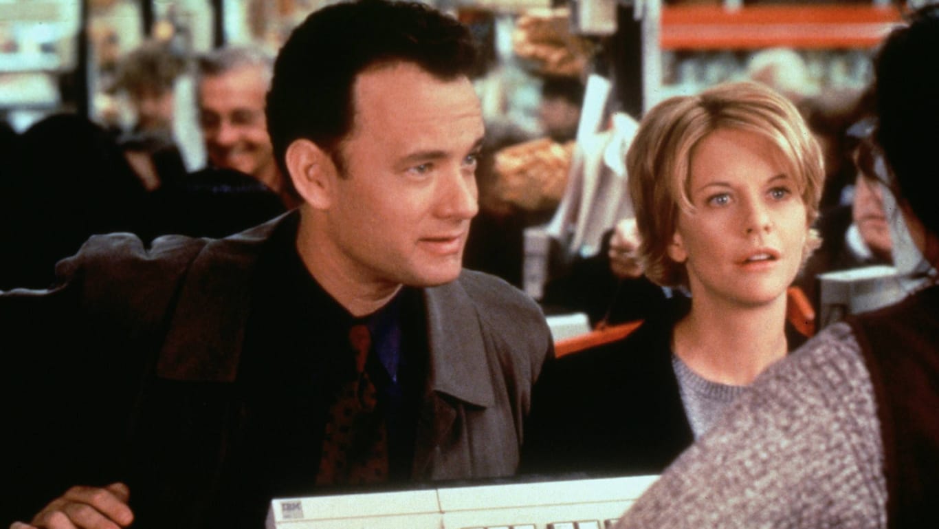 "e-m@il für Dich": 1998 standen Tom Hanks und Meg Ryan gemeinsam vor der Kamera.