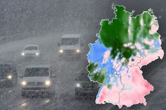 Temperatursturz in Deutschland