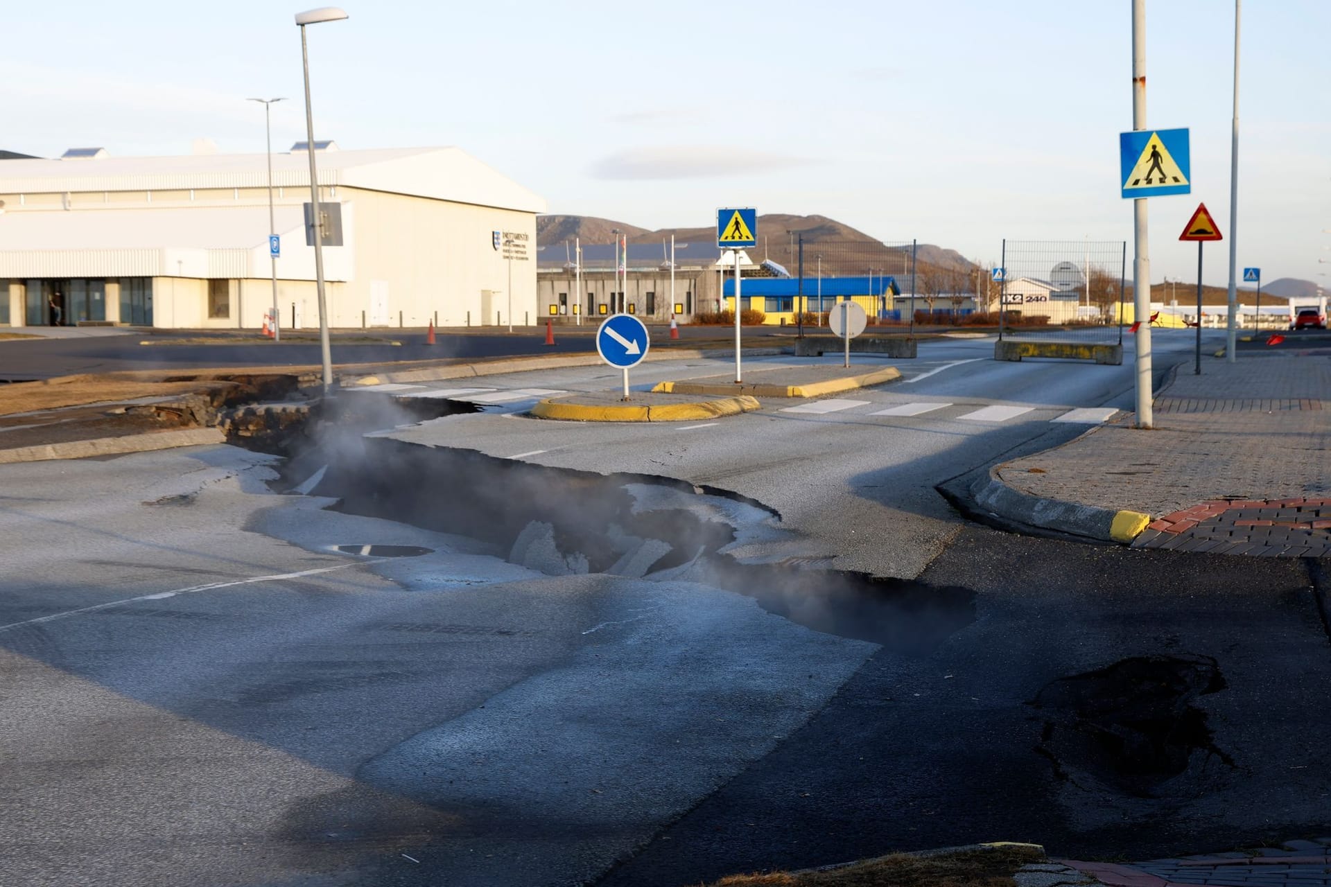Seismische Aktivität auf Island