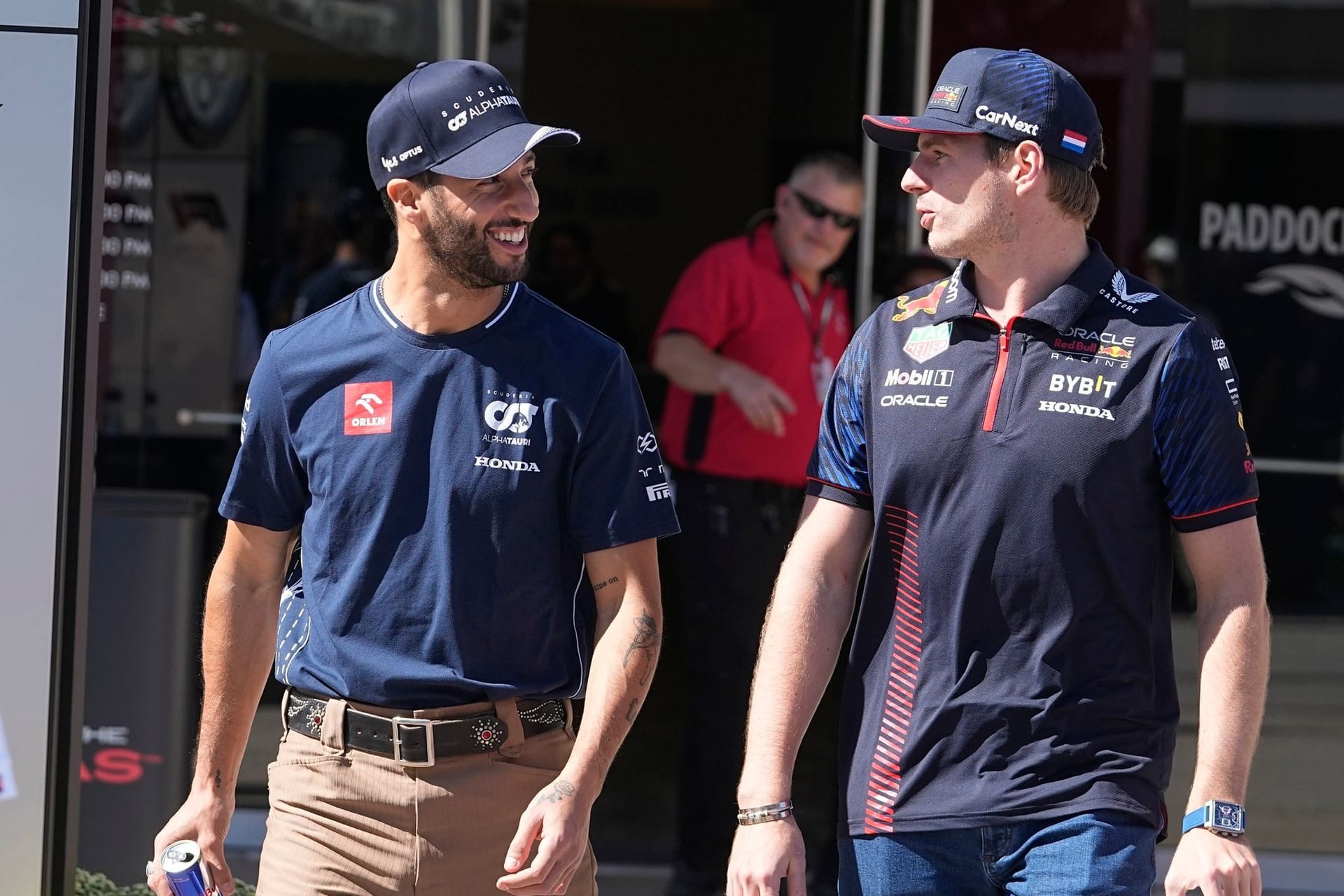 Ricciardo und Verstappen