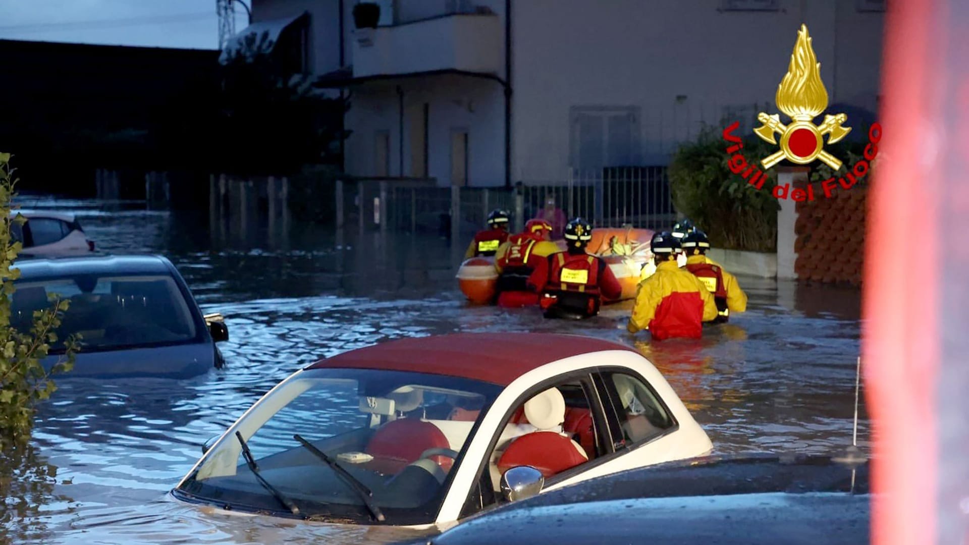 Unwetter in der Toskana