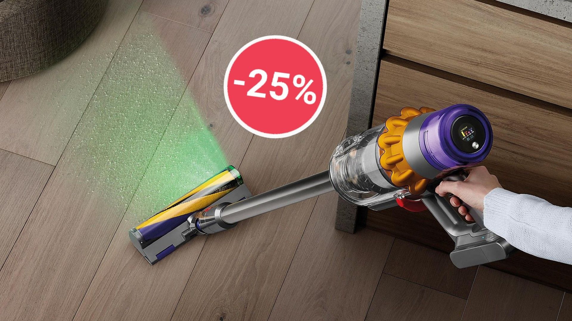 Cyber Week bei Media Markt: Sichern Sie sich den Dyson-Akkusauger V15 Detect Absolute zum Rekord-Tiefpreis.