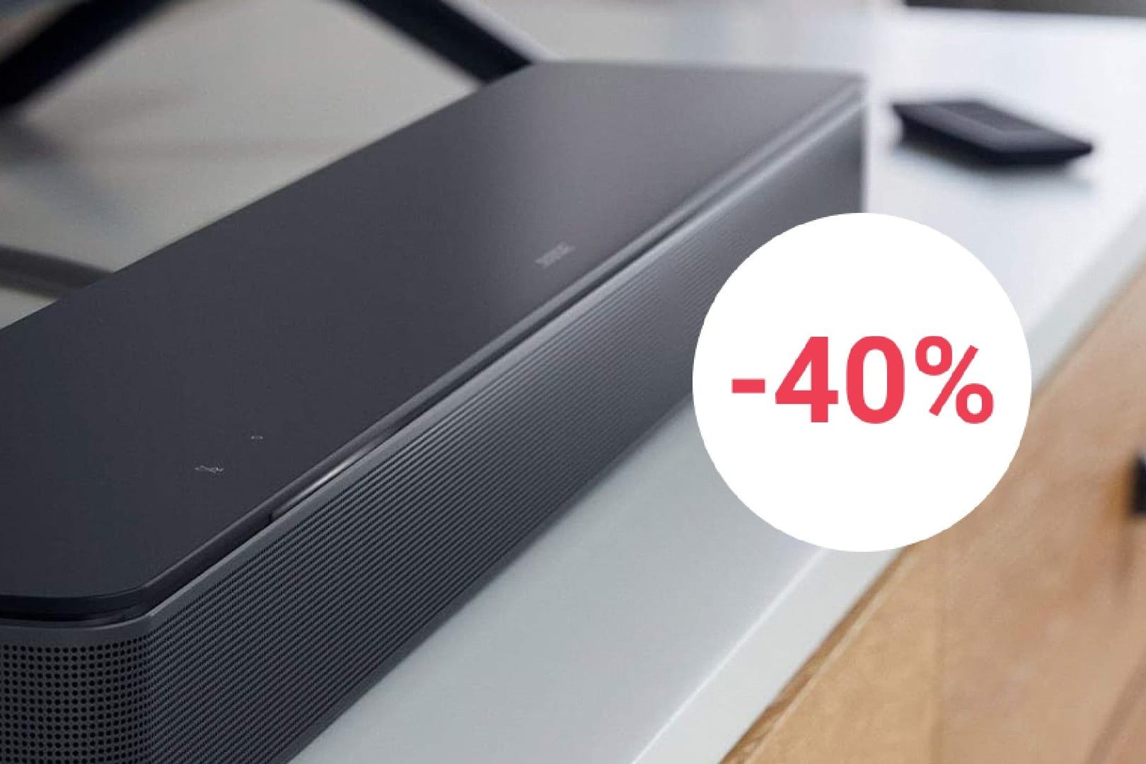 Amazon-Angebot: Bose Soundbar zum Schnäppchenpreis sichern.