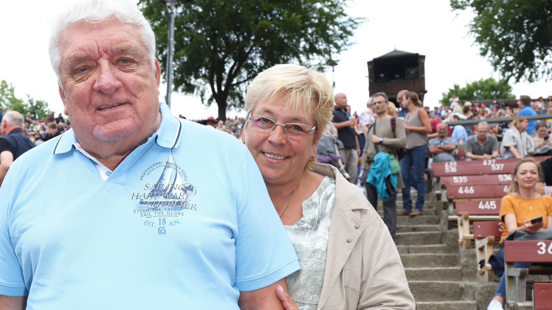 Hans und Angelika Meiser: 2018 hatte sich das Paar das Jawort gegeben.